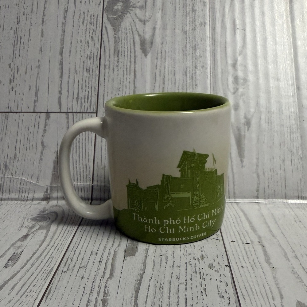 Starbucks Ho Chi Minh City Vietnam 3oz Demitasse Espresso Cup Collector Series - Picture 5 of 7
